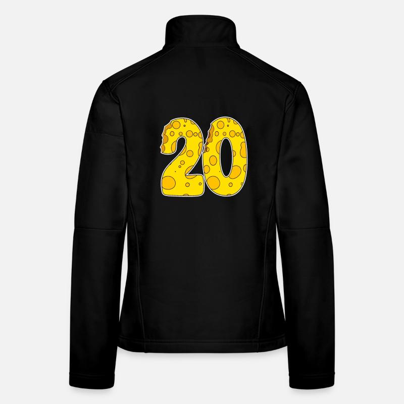 20 ans de fromage Lustig Veste en tissu softshell Femme