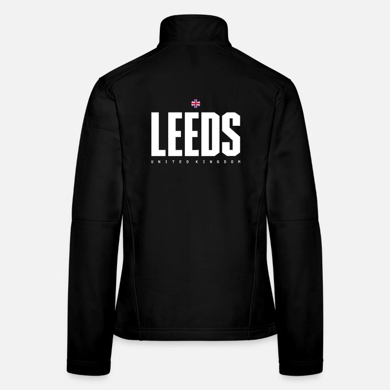 Leeds City Logo Graphic Tee Women's Softshell Jacket