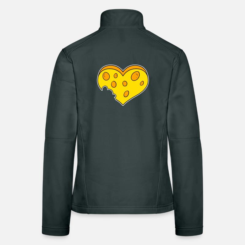 Cheese Heart Women's Softshell Jacket
