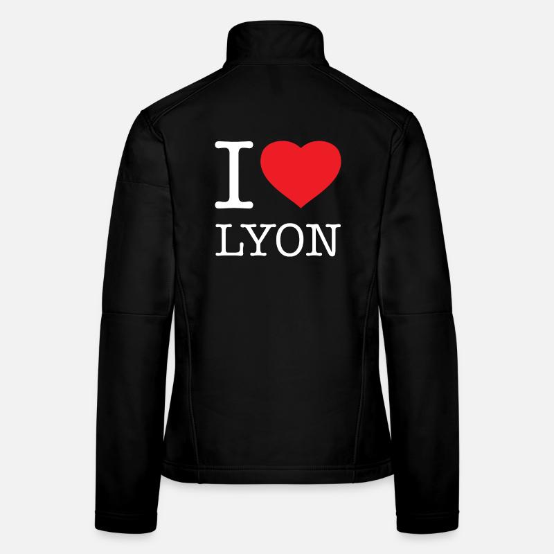 J’AIME LYON Veste en tissu softshell Femme