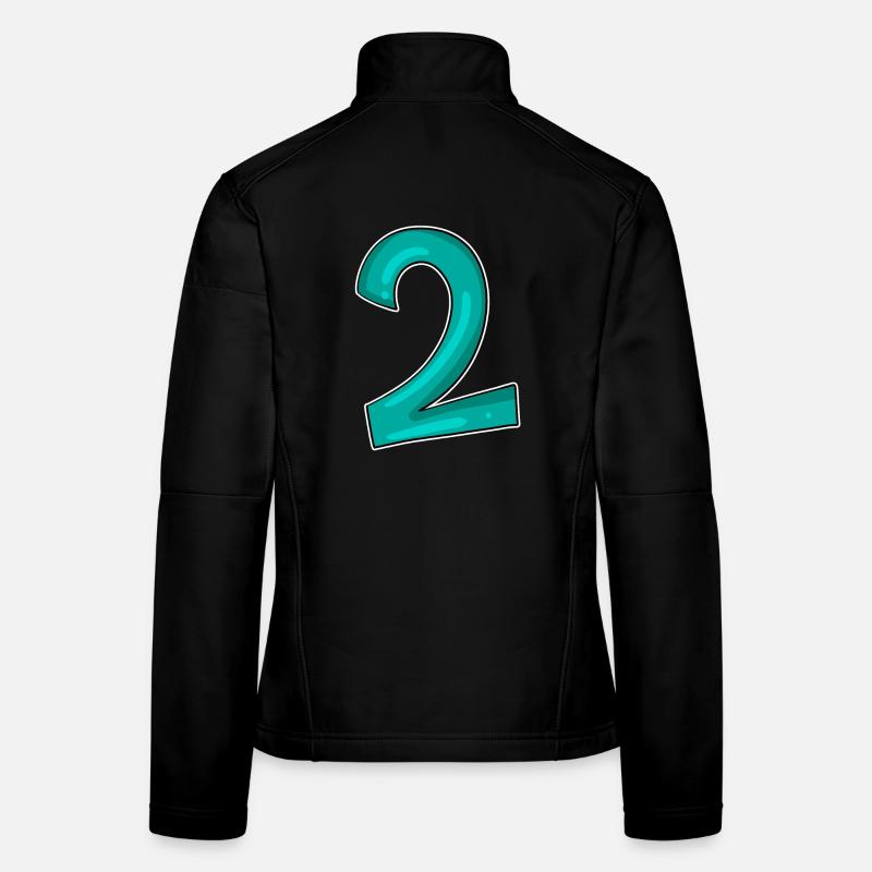 2 - Number - Number Two Women's Softshell Jacket