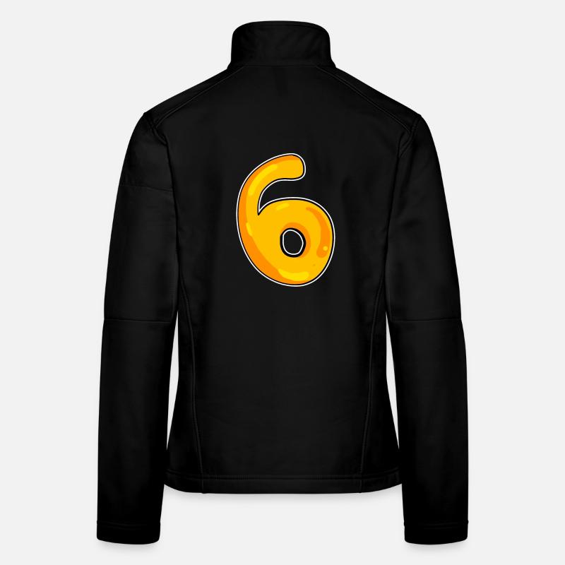 Numéro 6 Numéro Veste en tissu softshell Femme