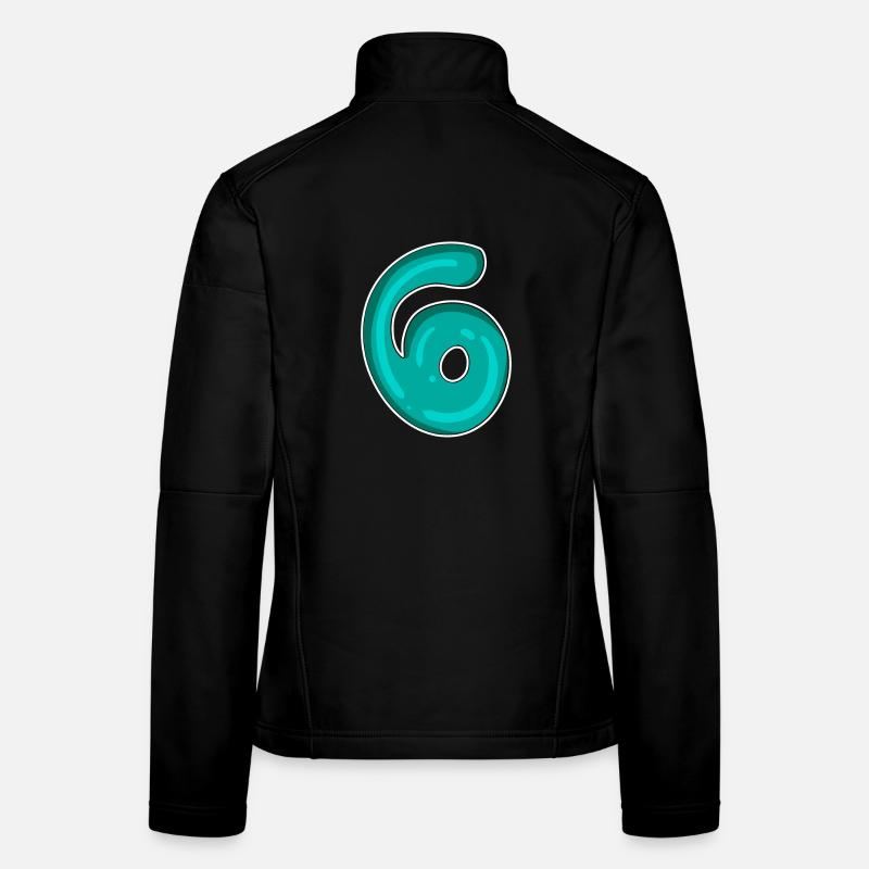 Number 6 Number Women's Softshell Jacket