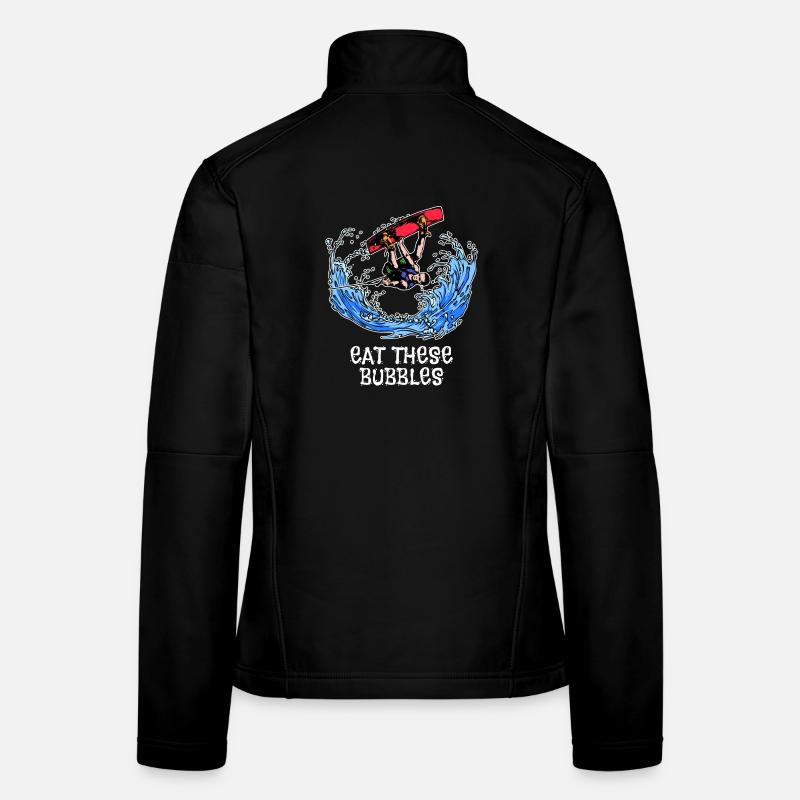 Surf, Ski nautique, Surf, Wakeboard, Déclaration Veste en tissu softshell Femme