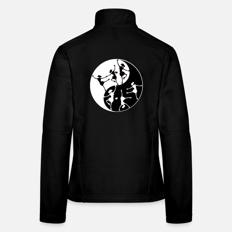 Danse Classique Yin Yang Veste en tissu softshell Femme