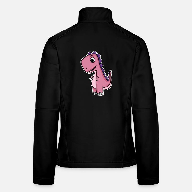 Dino Dinosaure Veste en tissu softshell Femme
