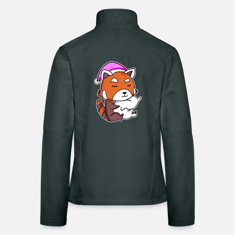 Westlicher Kleiner Panda Frauen Softshelljacke