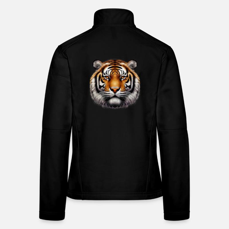 Tiger Frauen Softshelljacke