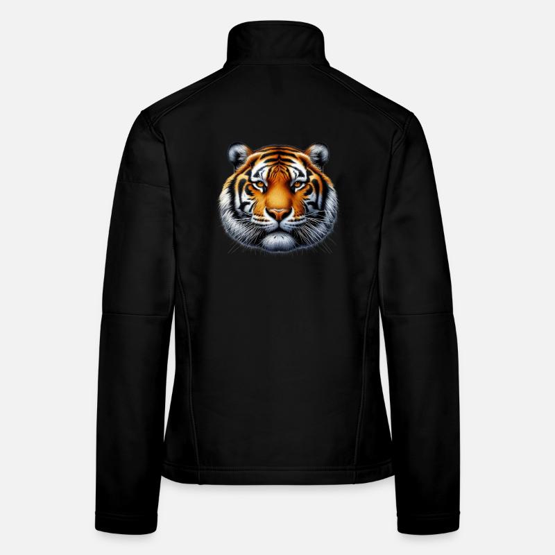 Tigre Veste en tissu softshell Femme
