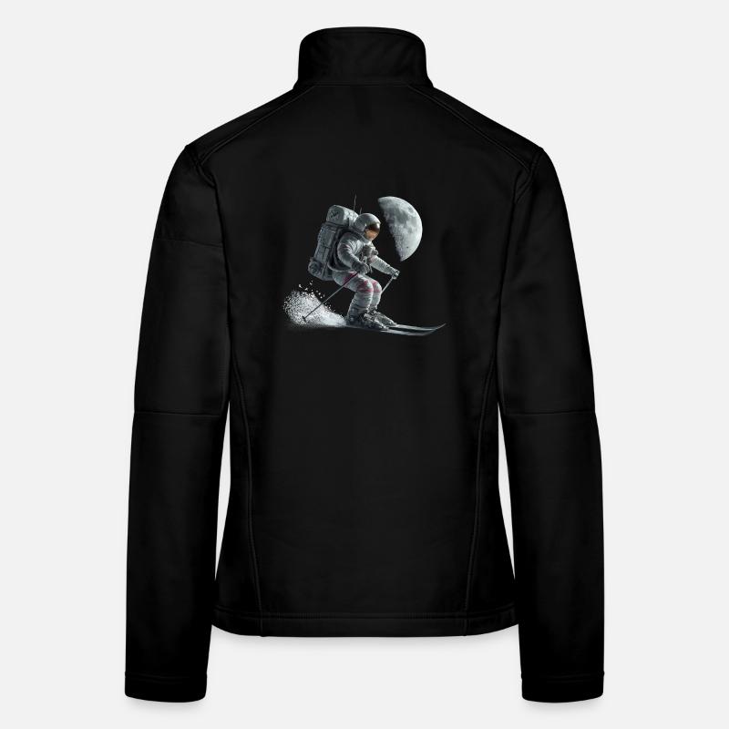 Astronaute Skieur Veste en tissu softshell Femme