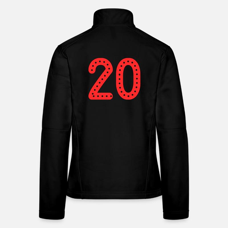 20. 20 YEARS. 20th ANNIVERSARY. 20TH ANNIVERSARY. Women's Softshell Jacket
