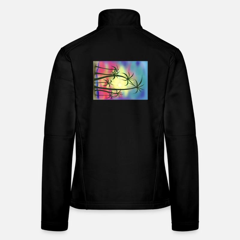 Palmen Frauen Softshelljacke