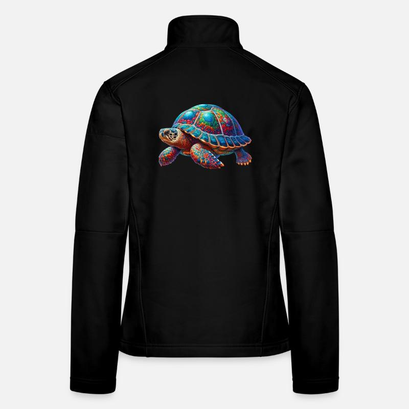 Tortue Veste en tissu softshell Femme