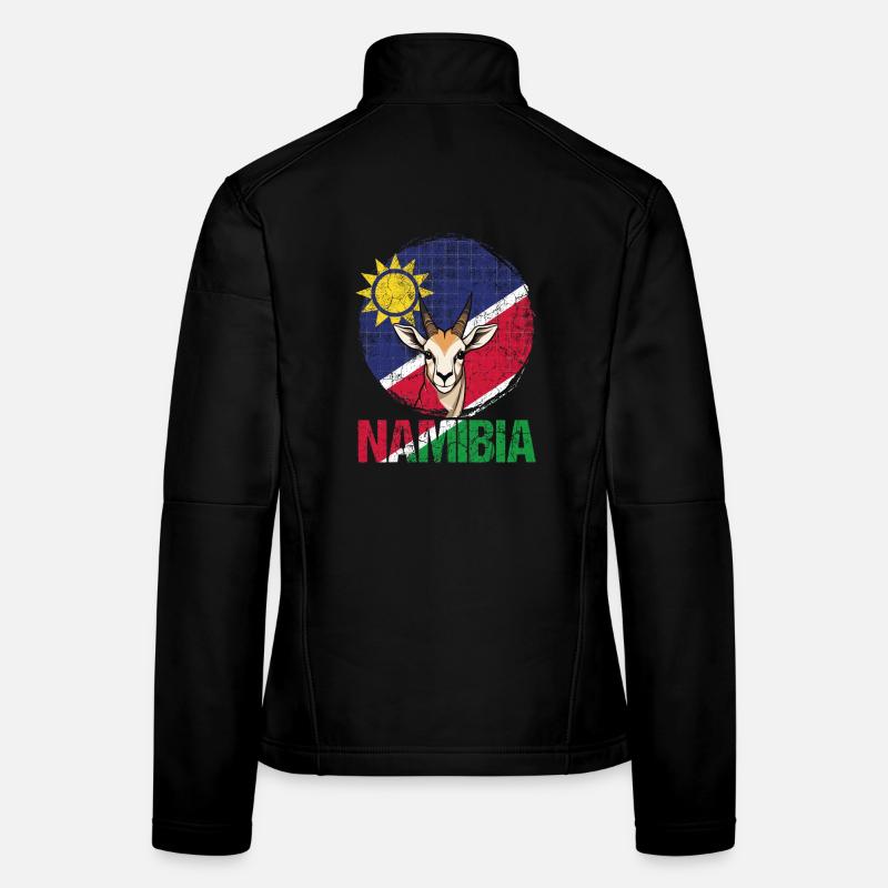 Namibia Afrika Souvenir Frauen Softshelljacke