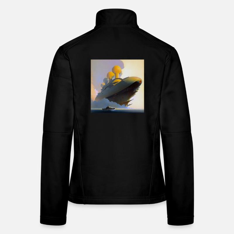 Ship 03 - Women's Softshell Jacket - black