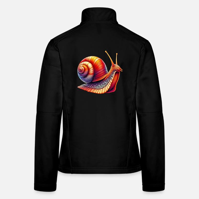 Escargot Veste en tissu softshell Femme