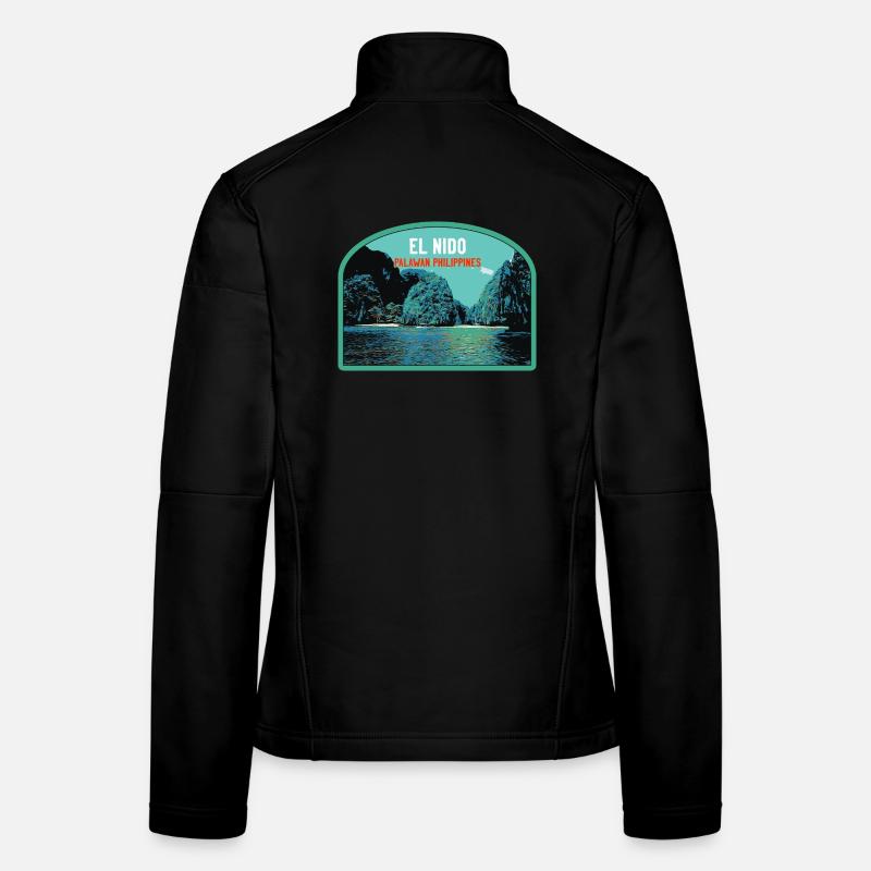 El Nido, Palawan, Philippines, Amazing Cliffs Women's Softshell Jacket