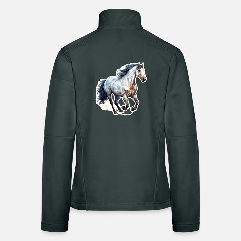 Cavallo selvaggio Giacca softshell da donna