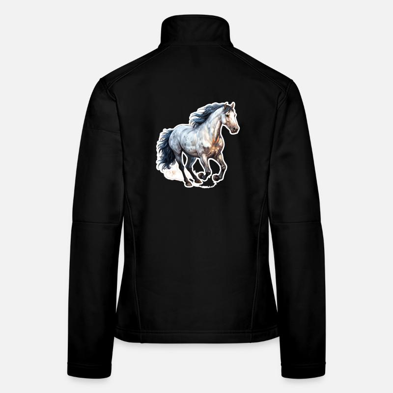Wildpferd Frauen Softshelljacke