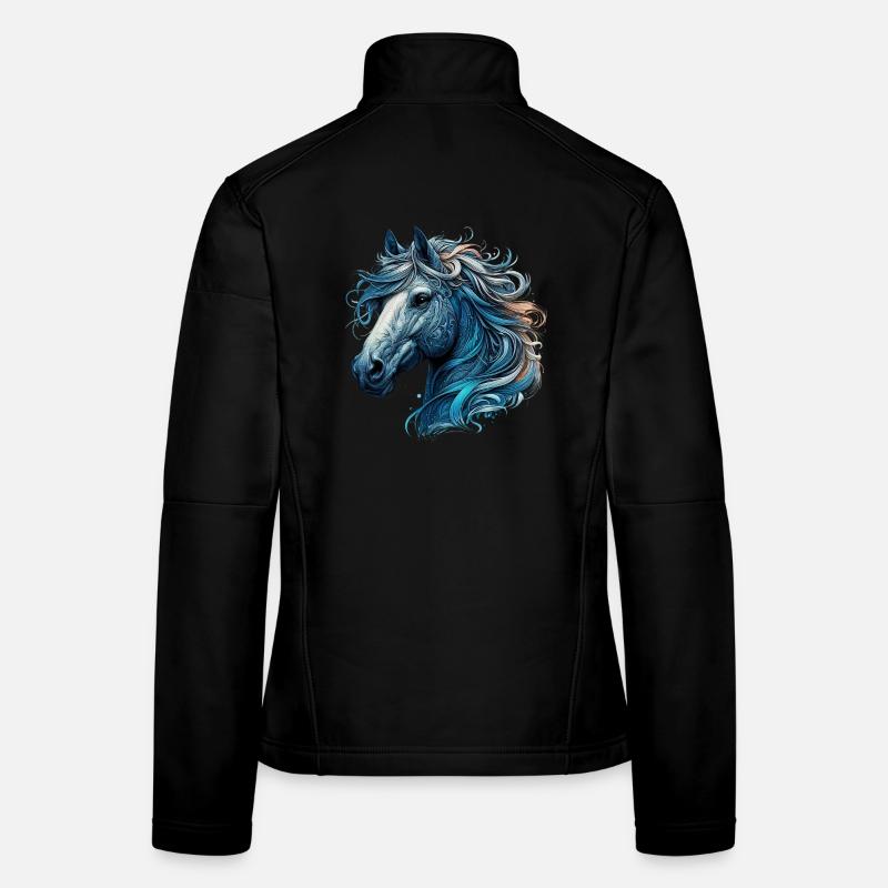 Horse Women's Softshell Jacket