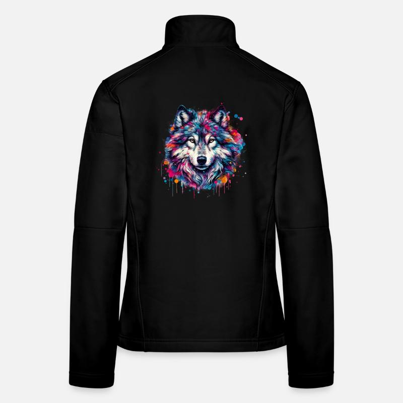 Loup Veste en tissu softshell Femme