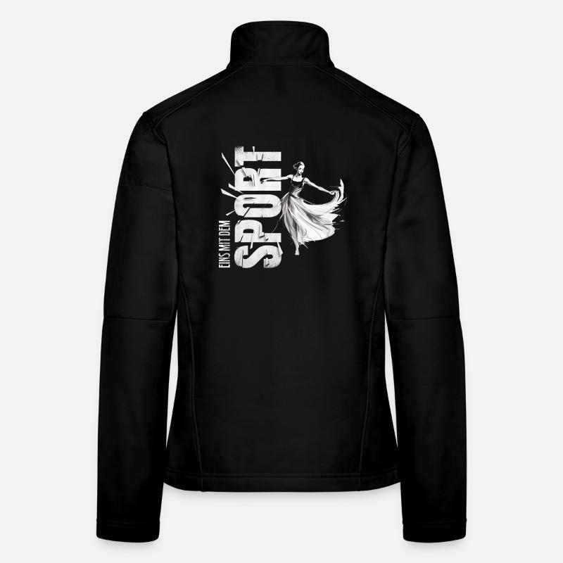 Eins mit dem Sport - Tanzen Frauen Softshelljacke