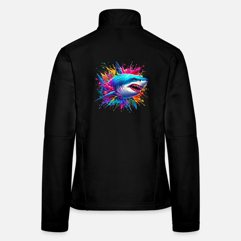 Requin Veste en tissu softshell Femme