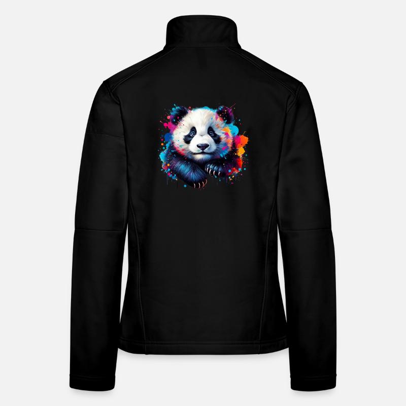 Panda Frauen Softshelljacke
