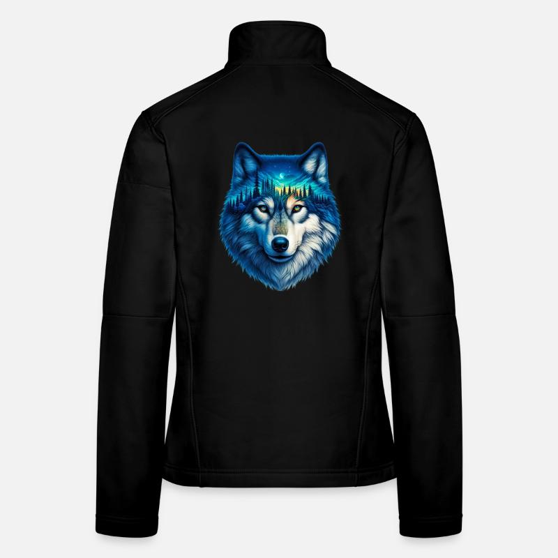 Loup Veste en tissu softshell Femme