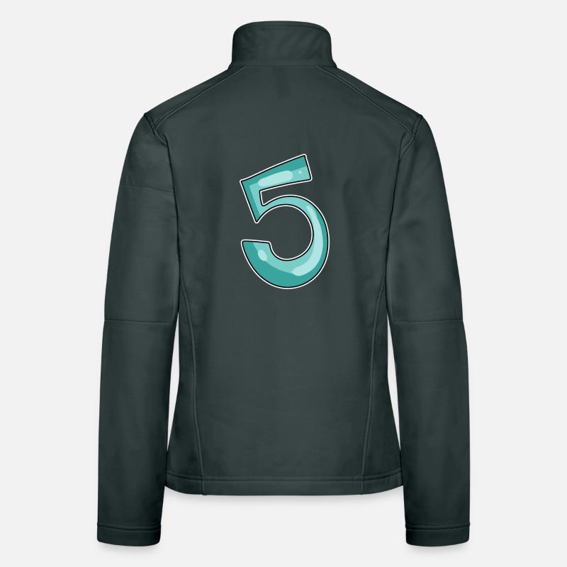 5 nummer Frauen Softshelljacke