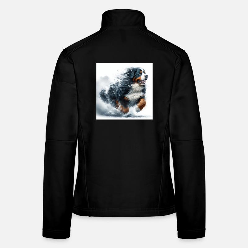 Bouvier bernois Veste en tissu softshell Femme