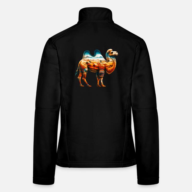 Kamel Frauen Softshelljacke