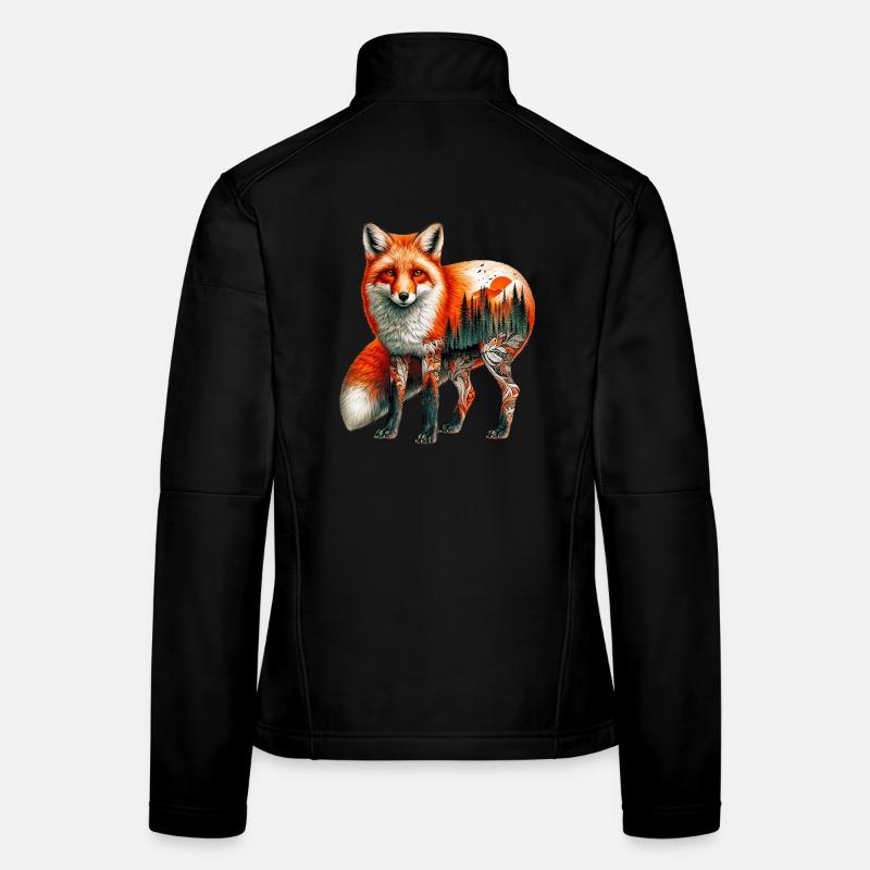 Fuchs Frauen Softshelljacke