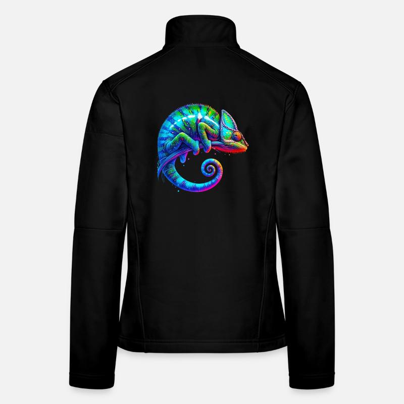 Caméléon Veste en tissu softshell Femme