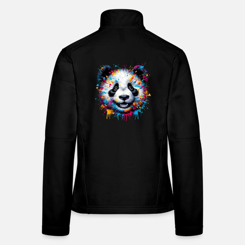 Panda Frauen Softshelljacke