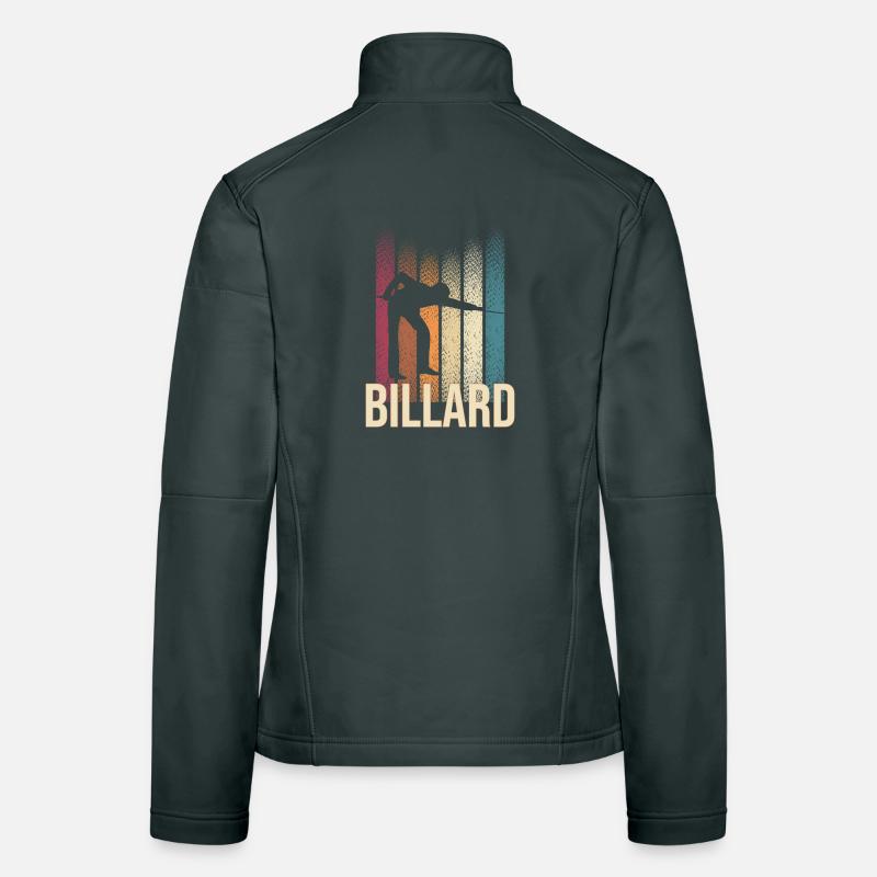 Billard Frauen Softshelljacke