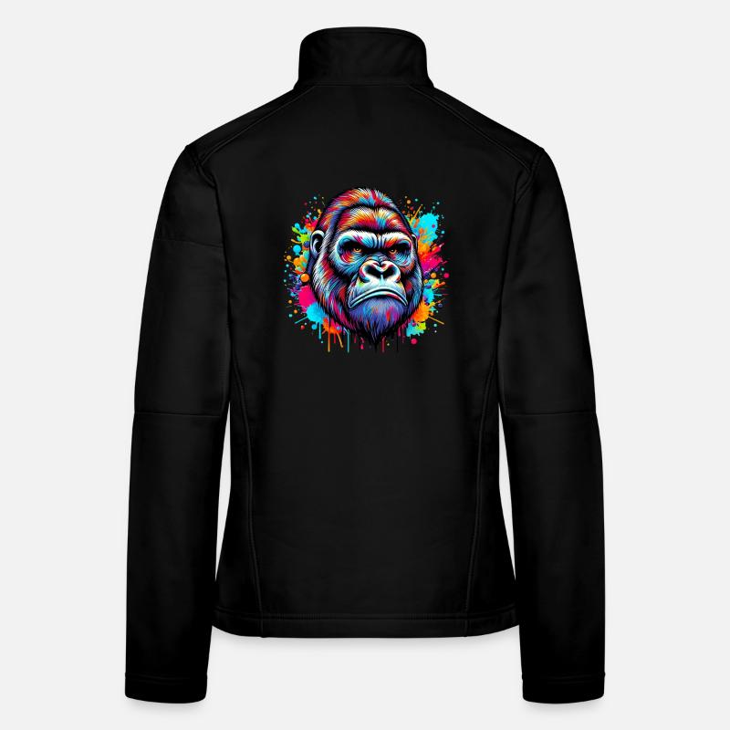 Gorilla Frauen Softshelljacke