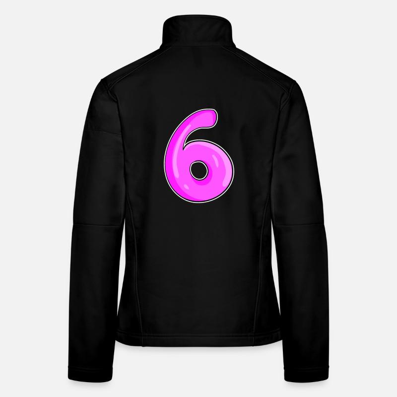 Number 6 Number Women's Softshell Jacket