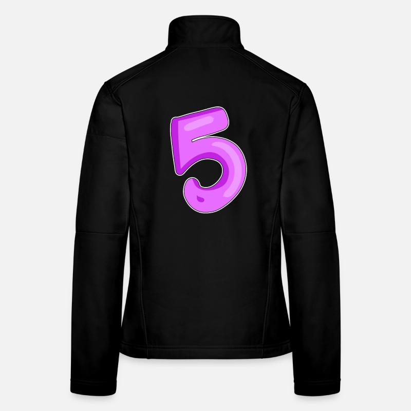 Numéro numéro 5 Veste en tissu softshell Femme