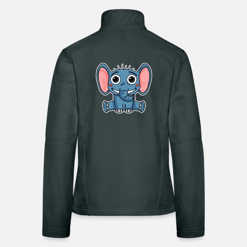 Elefant Frauen Softshelljacke