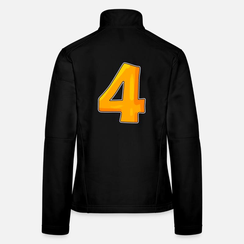 Number Number 4 Women's Softshell Jacket