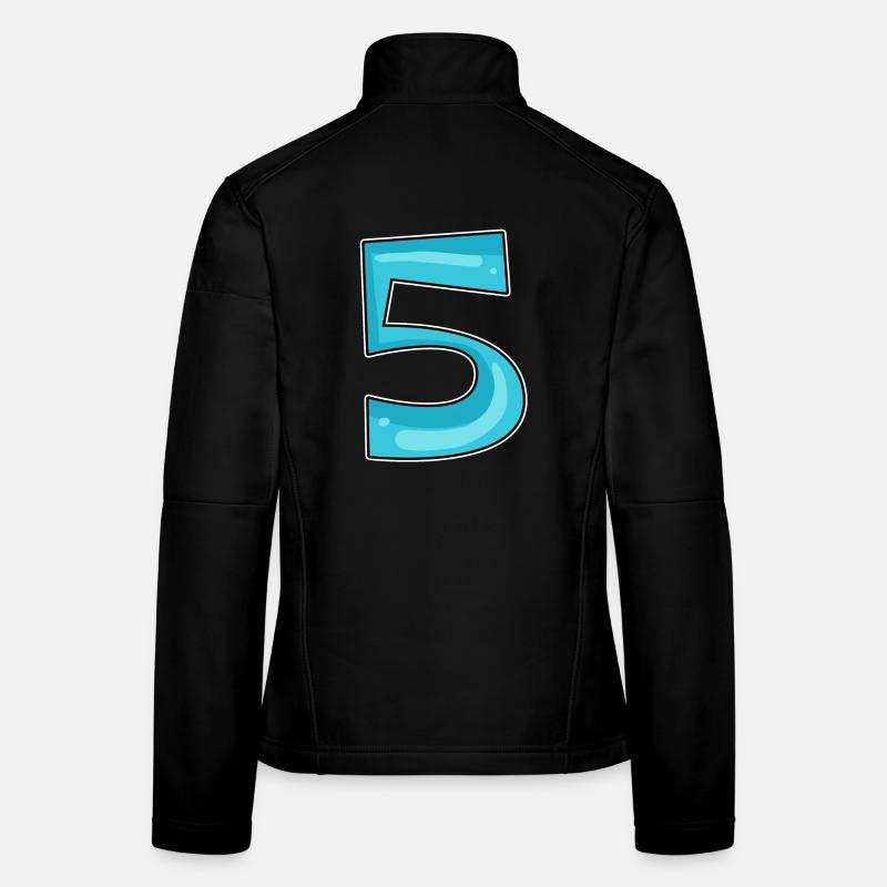 Number 5 Number Women's Softshell Jacket