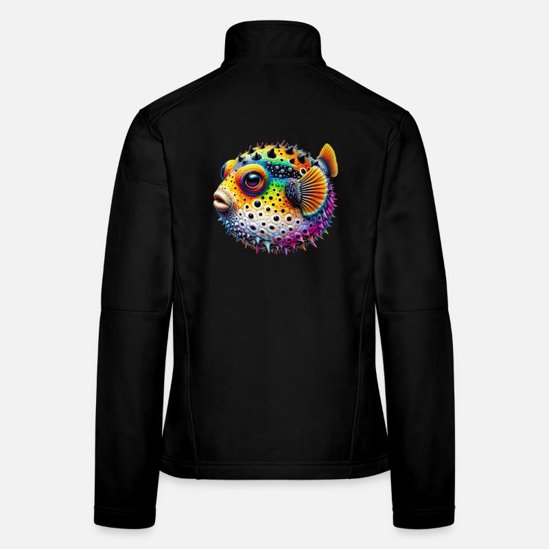Kugelfisch Frauen Softshelljacke