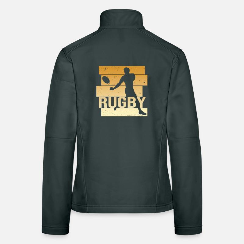 Rugby Frauen Softshelljacke