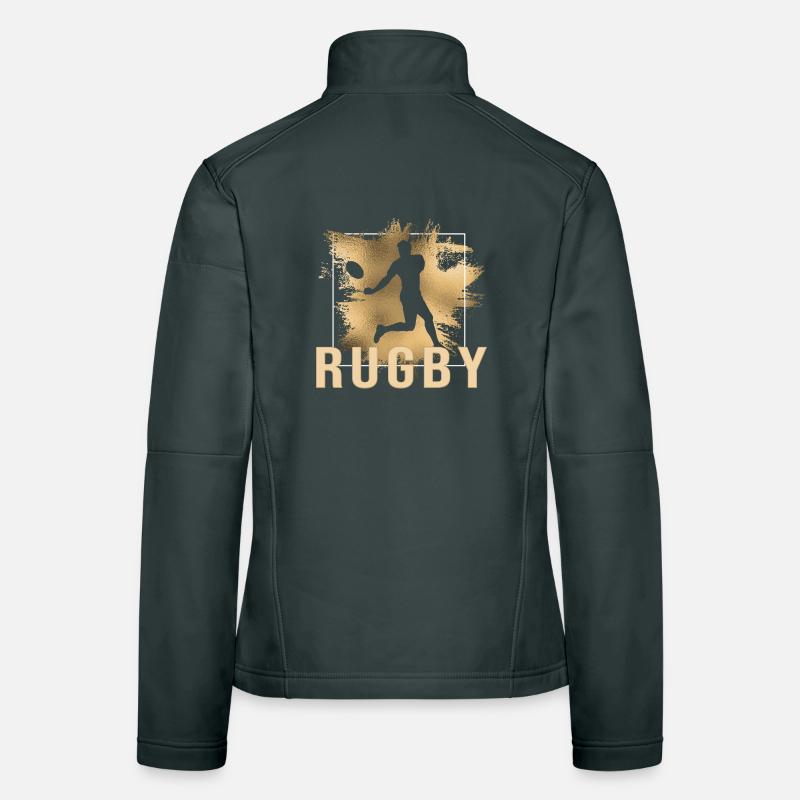 Rugby Frauen Softshelljacke
