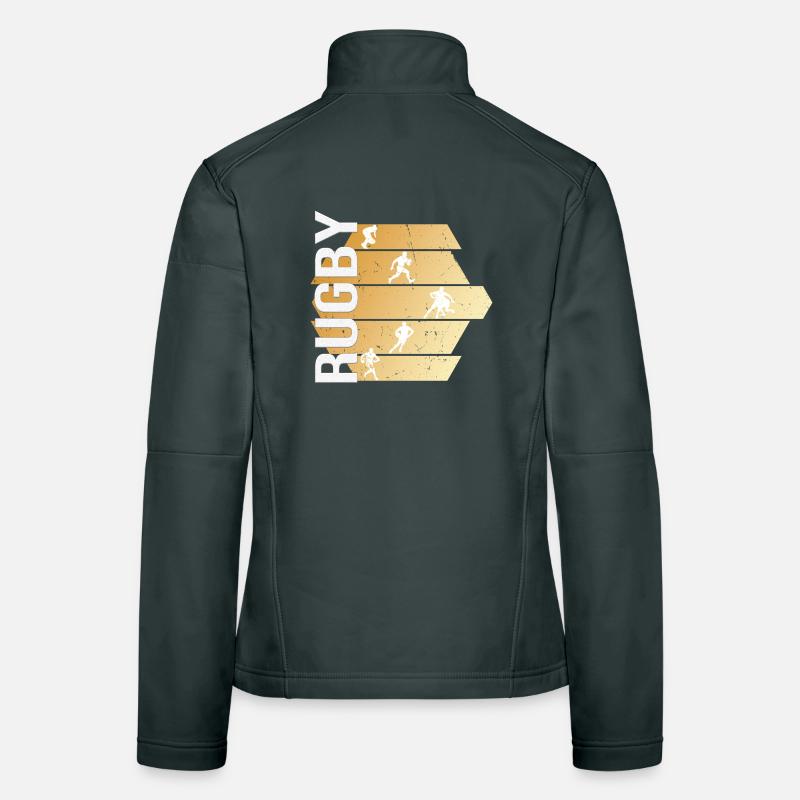 Rugby Frauen Softshelljacke