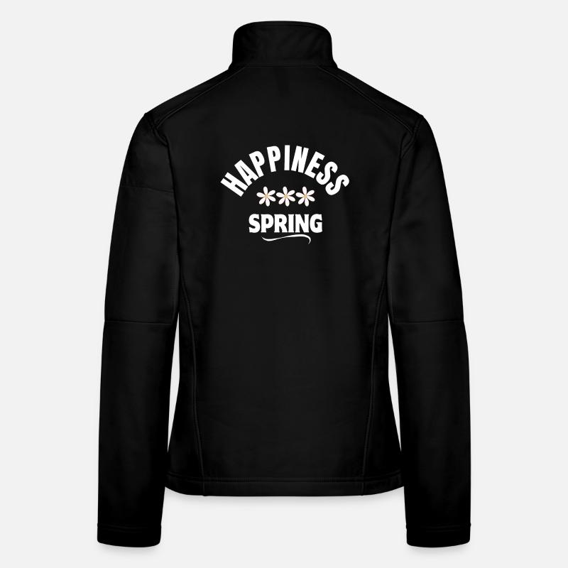 Spring, Happiness, Happiness Women's Softshell Jacket