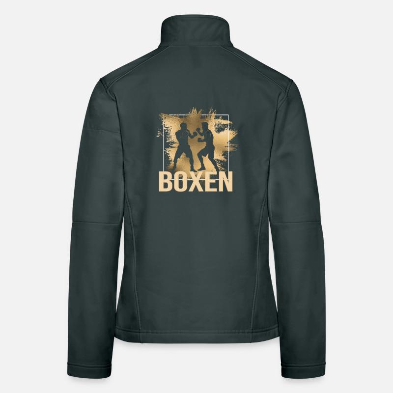Boxen Frauen Softshelljacke