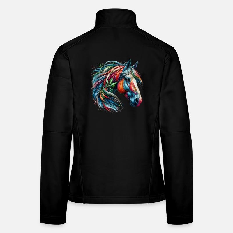 Horse Women's Softshell Jacket