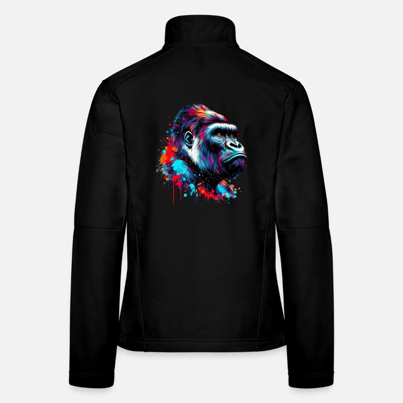 Gorilla Frauen Softshelljacke